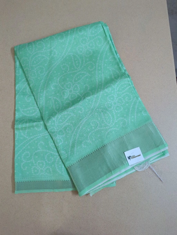 Pure Handloom Mangalagiri - Green