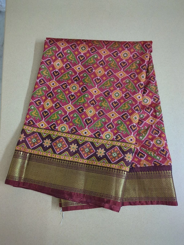 soft silk patola - red 8