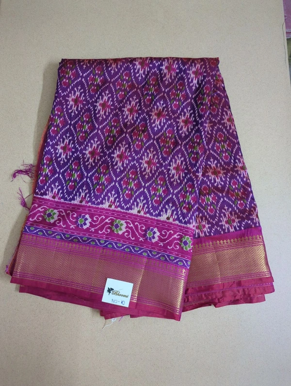 soft silk patola - purple 10
