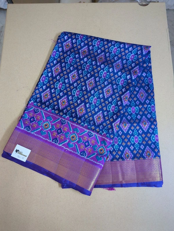soft silk patola - blue 15