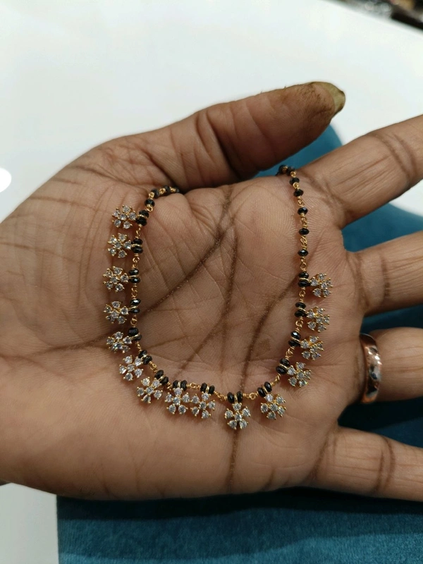 Black Diamonds  With Diamond Copy Pendent - 10 Working Days