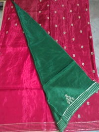 Designer Russian Crepe - Red