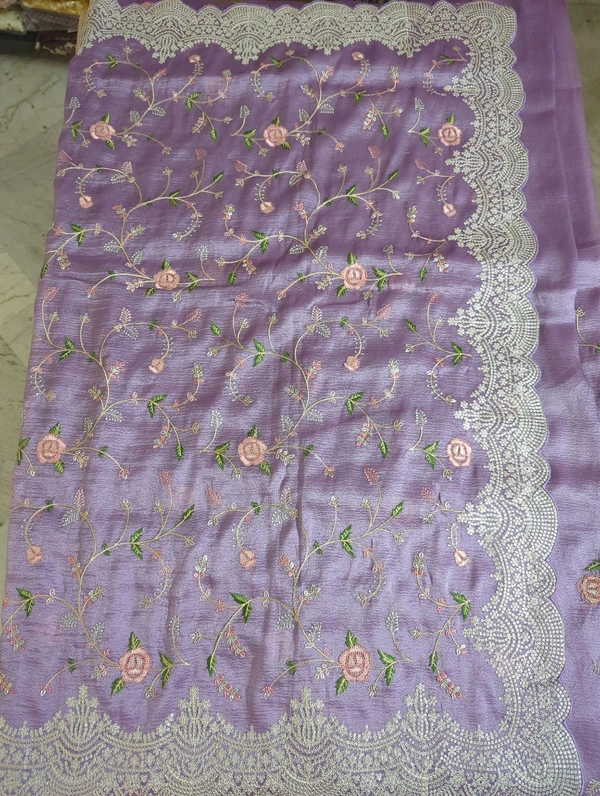 Soft Crush With Sequence  - violet