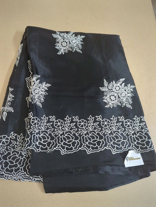 Satin Tusser - Black