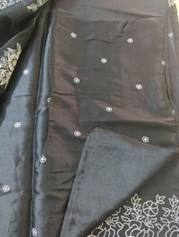 Satin Tusser - Black