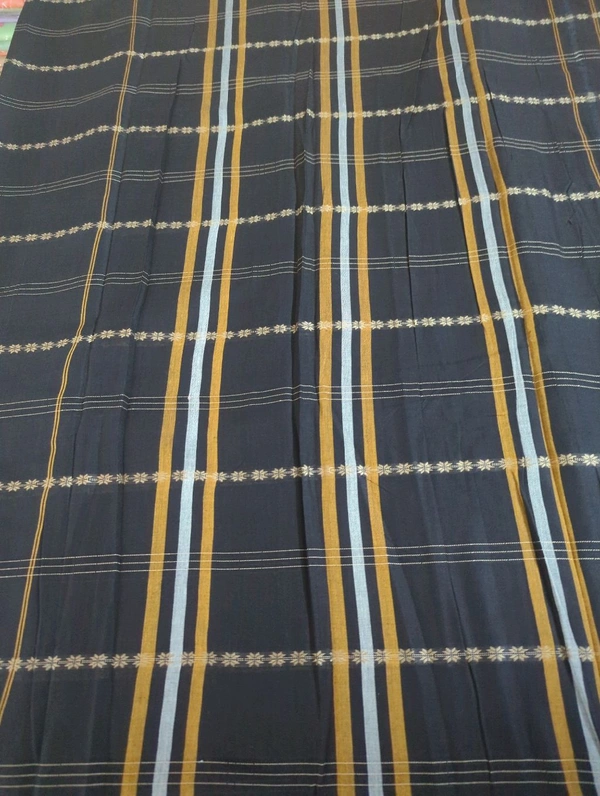 Pure Handloom Narayanapet  - Black