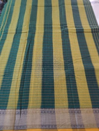 Pure Handloom Narayanapet  - green