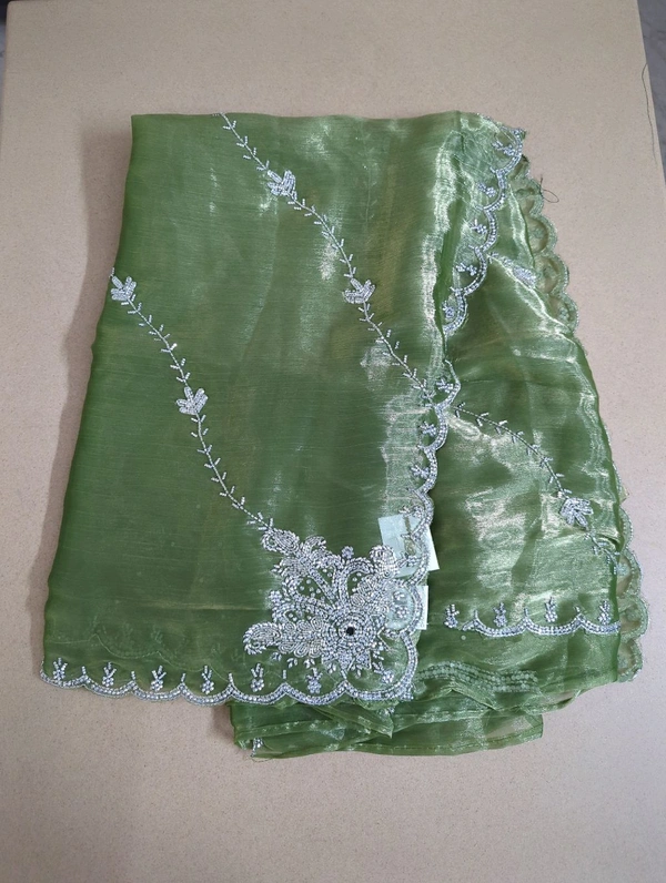 Crush With Maggam - green