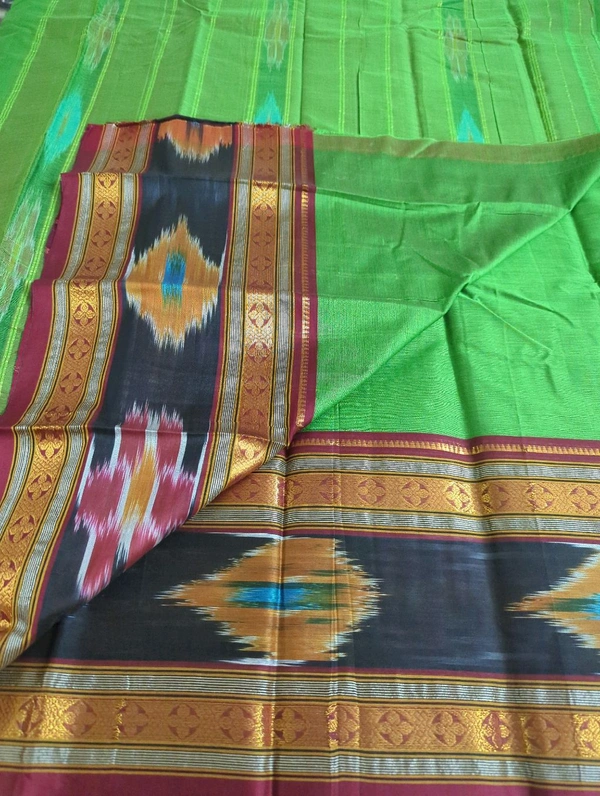 Pure Handloom Narayanapet - Pastel Green