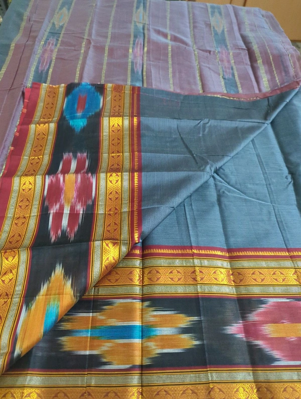 Pure Handloom Narayanapet - Pastel Green