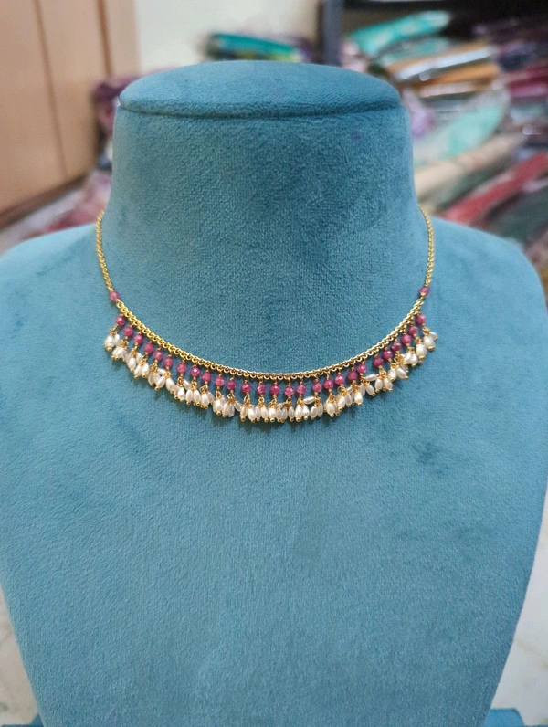 Real Czs With Apsara Pearls - pink, 10 Working Days