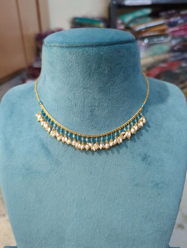 Real Czs With Apsara Pearls - 10 Working Days, blue
