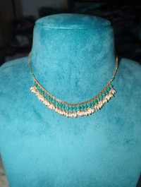 Real Czs With Apsara Pearls - Green, 10 Working Days
