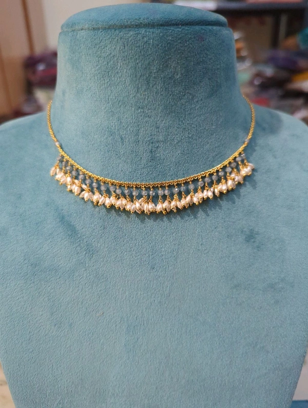 Real Czs With Apsara Pearls - Gray, 10 Working Days