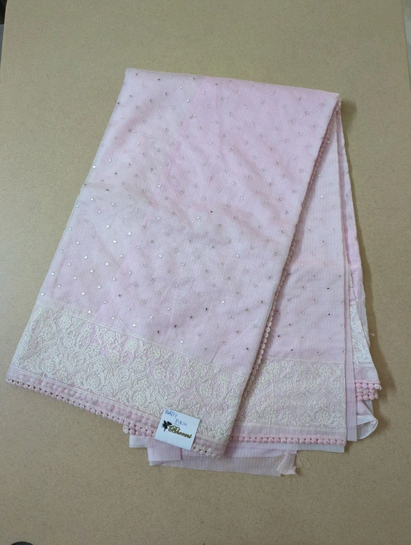 Premium Silk Kota - baby pink