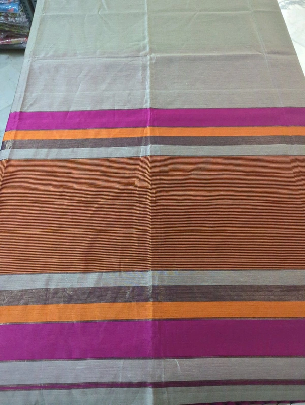 Handloom Maheswari - Tan
