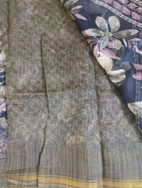 soft chanderi - green