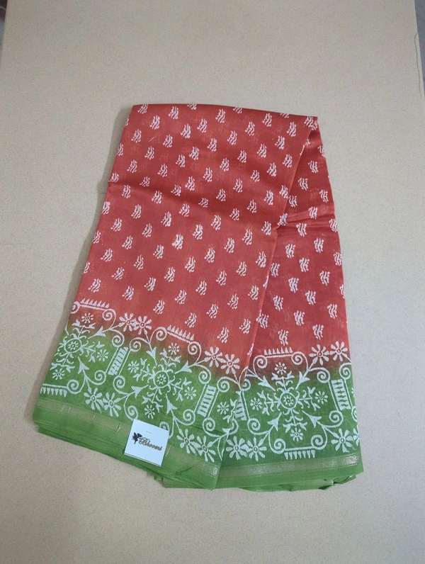 pure chanderi - Web Orange