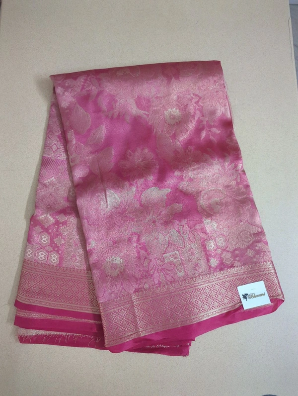 Benaras Tissue - pink, 15 WORKING DAYS
