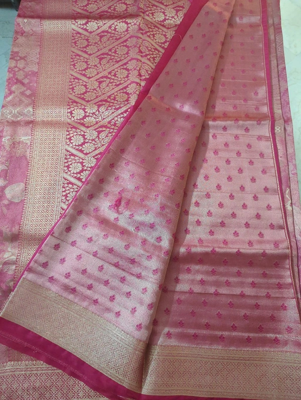 Benaras Tissue - pink, 15 WORKING DAYS
