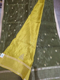 Designer Russian Crepe - Olivetone