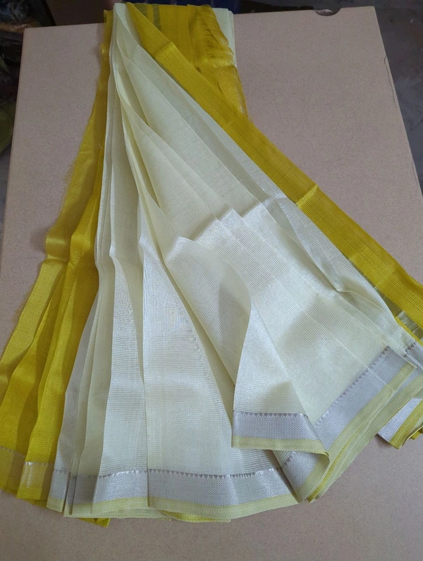 Handloom Mangalagiri - Yellow