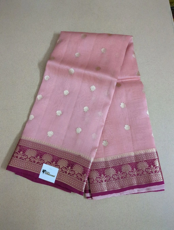 Pure Handloom Organza - Sundown