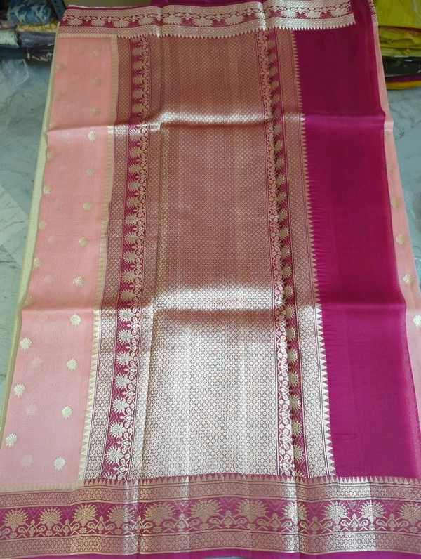 Pure Handloom Organza - Sundown