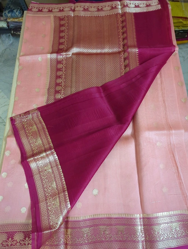 Pure Handloom Organza - Sundown