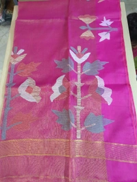 Pure Tissue Jamdhani - pink