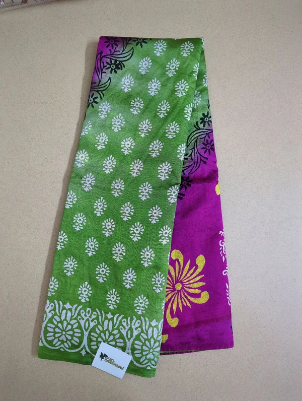 Semi Silk - green, Tortoise