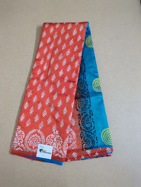 Semi Silk - orange, Tridents