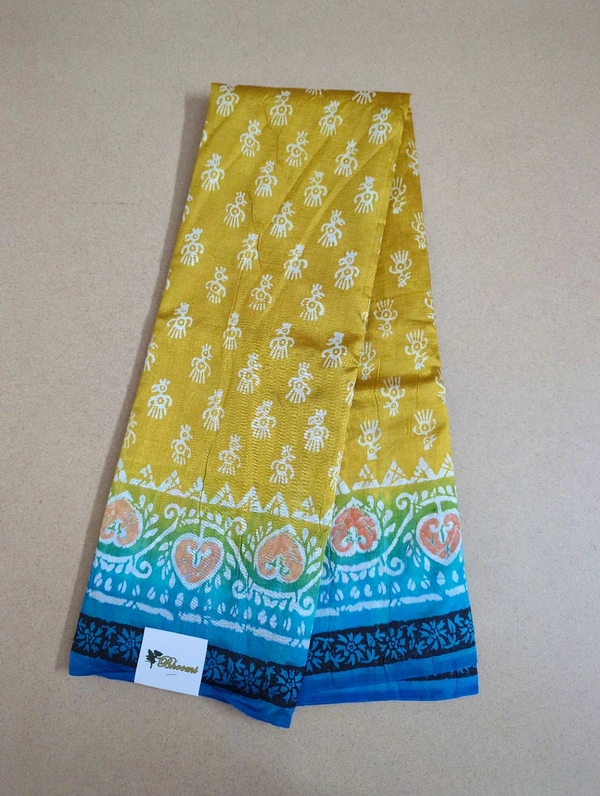 Semi Silk - Gold, Birds