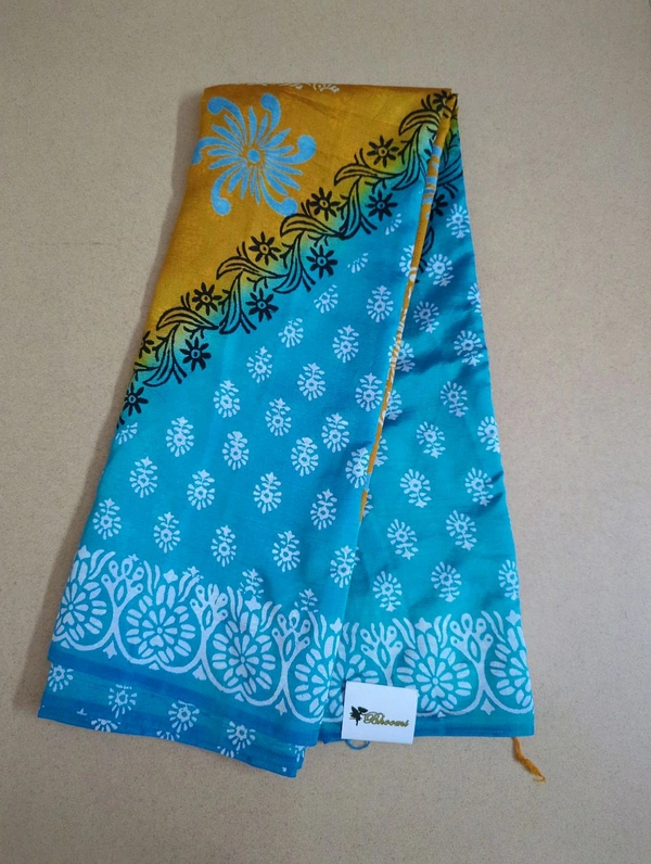 Semi Silk - sky blue, Tortoise