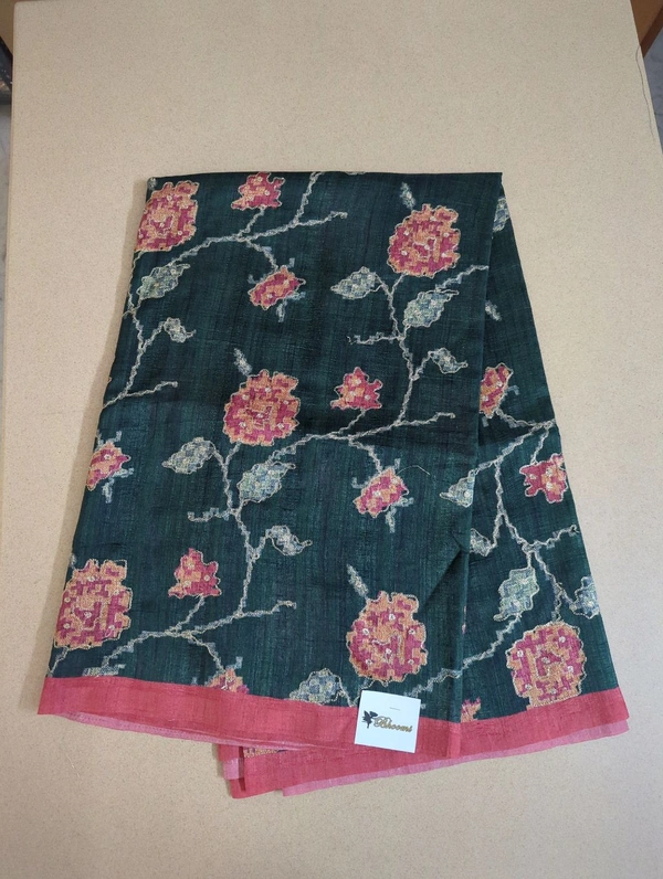 Tusser Handwork - green