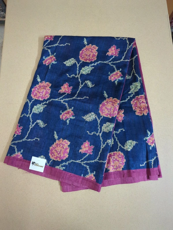 Tusser Handwork - Blue