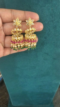 Gold Copy Jhumkas