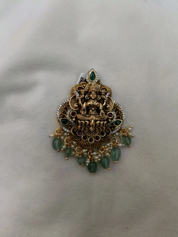 Nakshi Pendent - Green