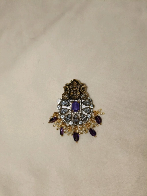 Victorian Pendent - Blue