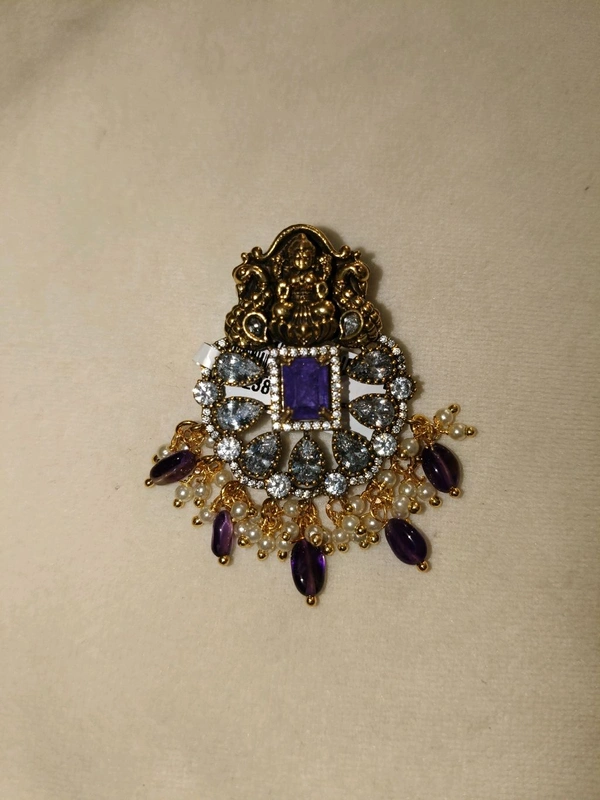 Victorian Pendent - Blue