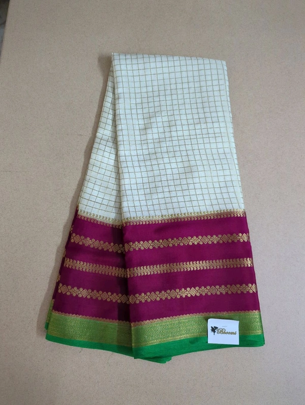 Pure Mysore Crepe Check