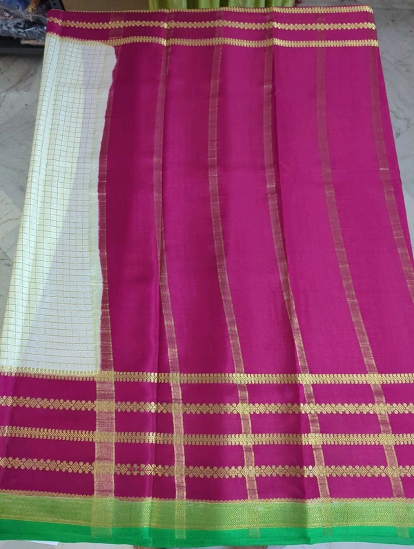 Pure Mysore Crepe Check