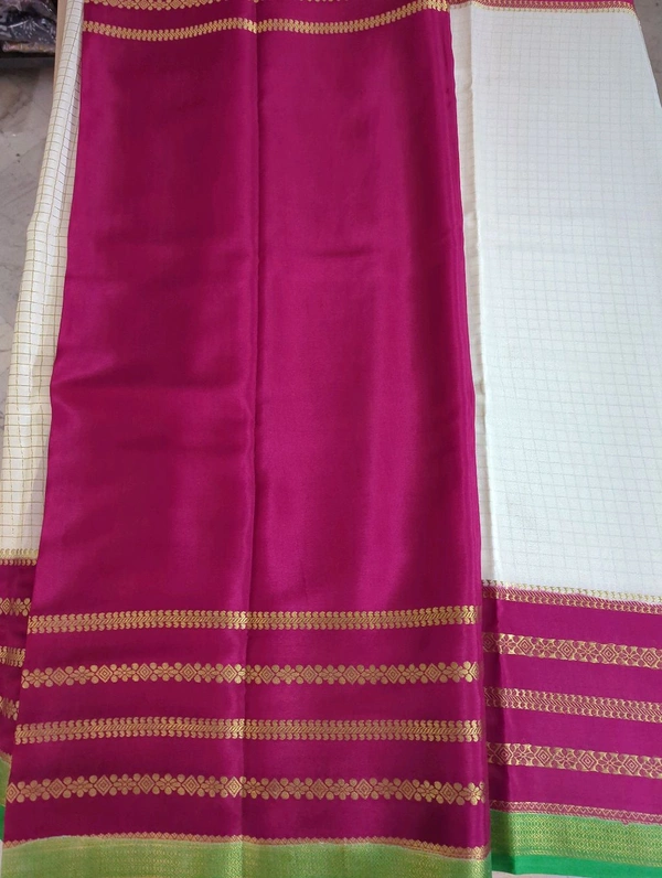 Pure Mysore Crepe Check