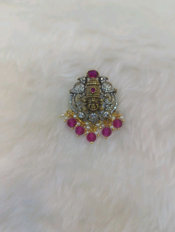 VICTORIAN PENDENT - pink