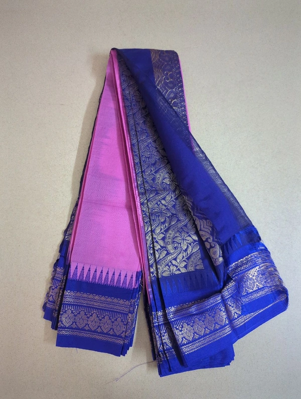 Pure Gadwal Cotton - pink