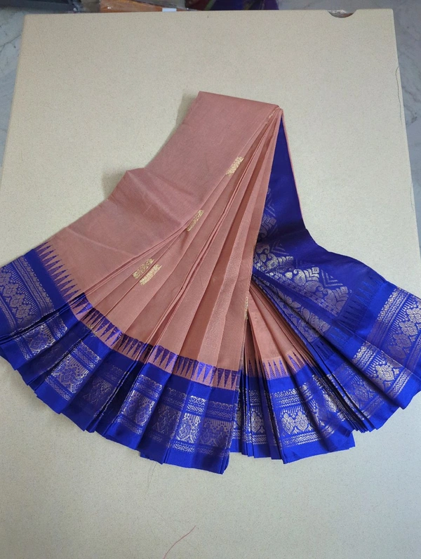 Pure Gadwal Cotton - Sundown
