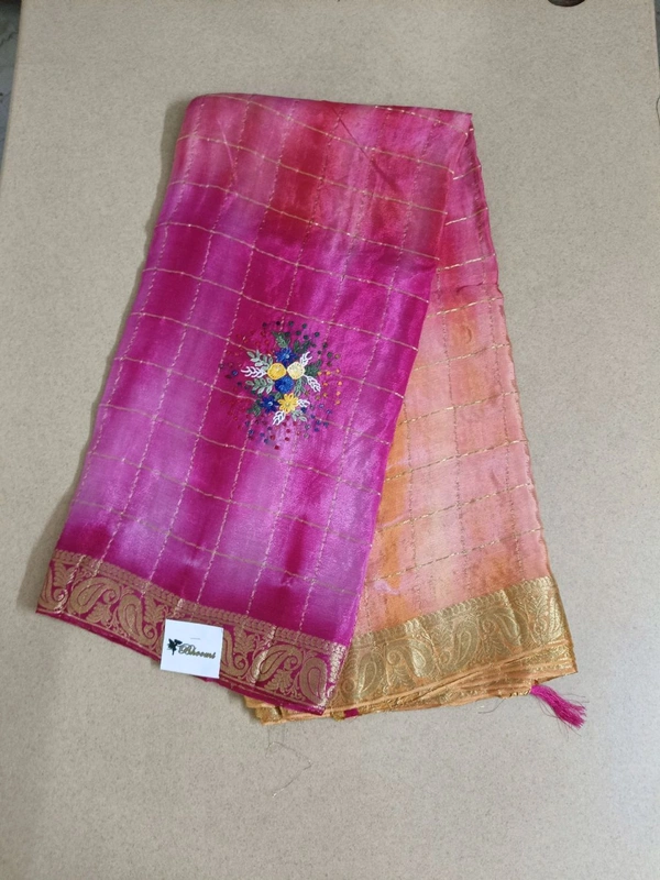 CHINNON HANDWORK - pink with peach