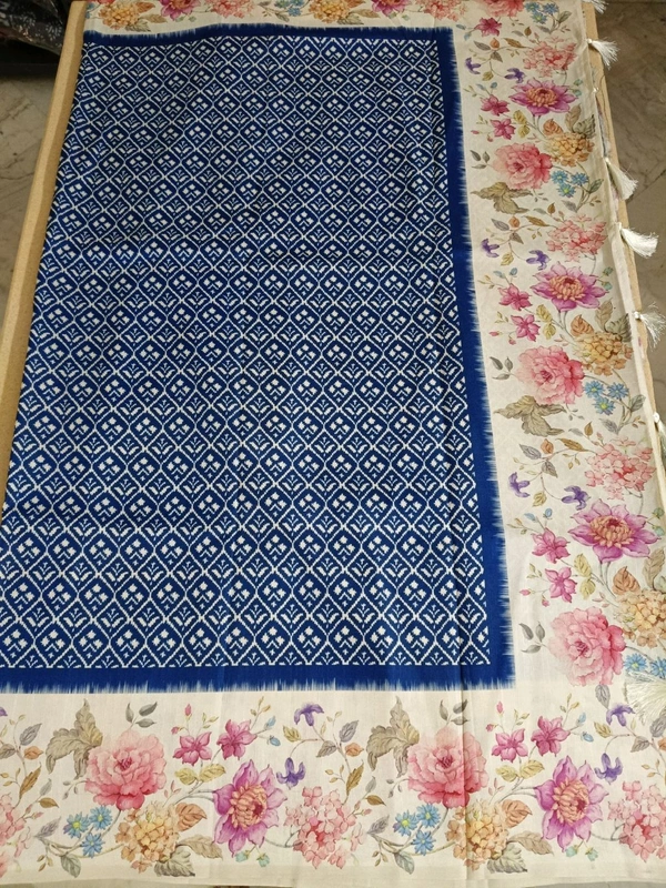 Premium Soft Tusser - Blue