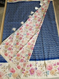 Premium Soft Tusser - Blue