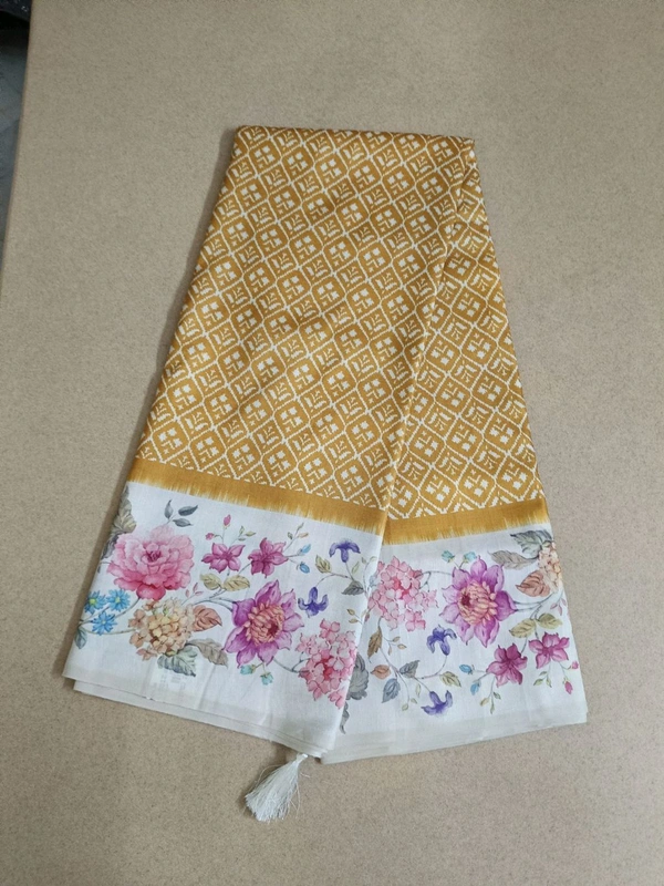 Premium Soft Tusser - Gold